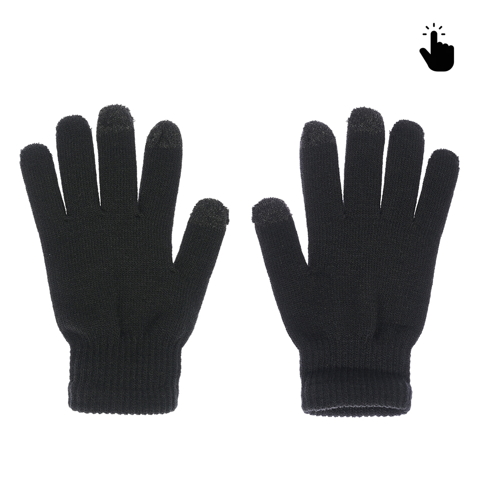 Rukavice za touch screen RY M (22cm) crne