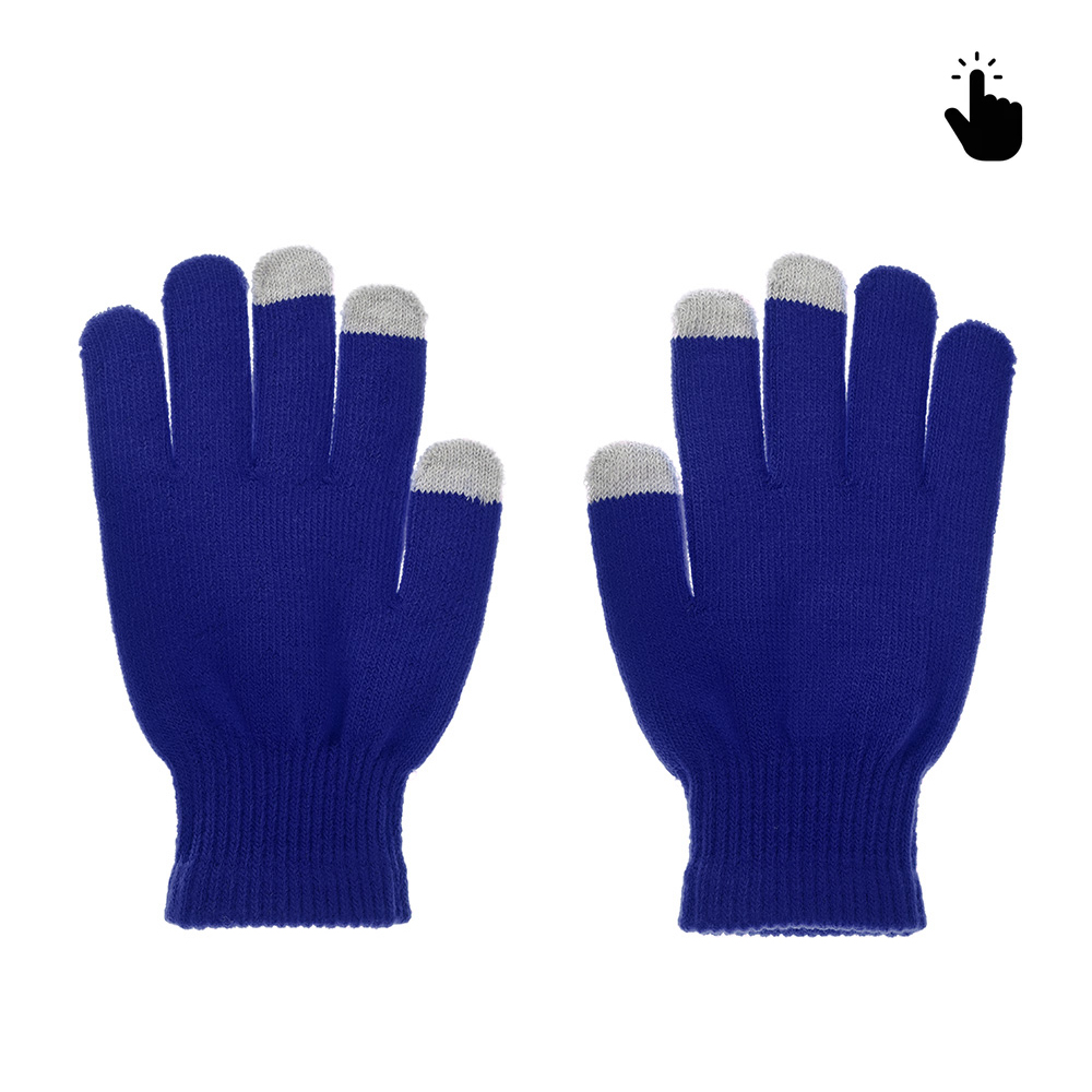 Rukavice za touch screen RY M (22cm) tamno plave
