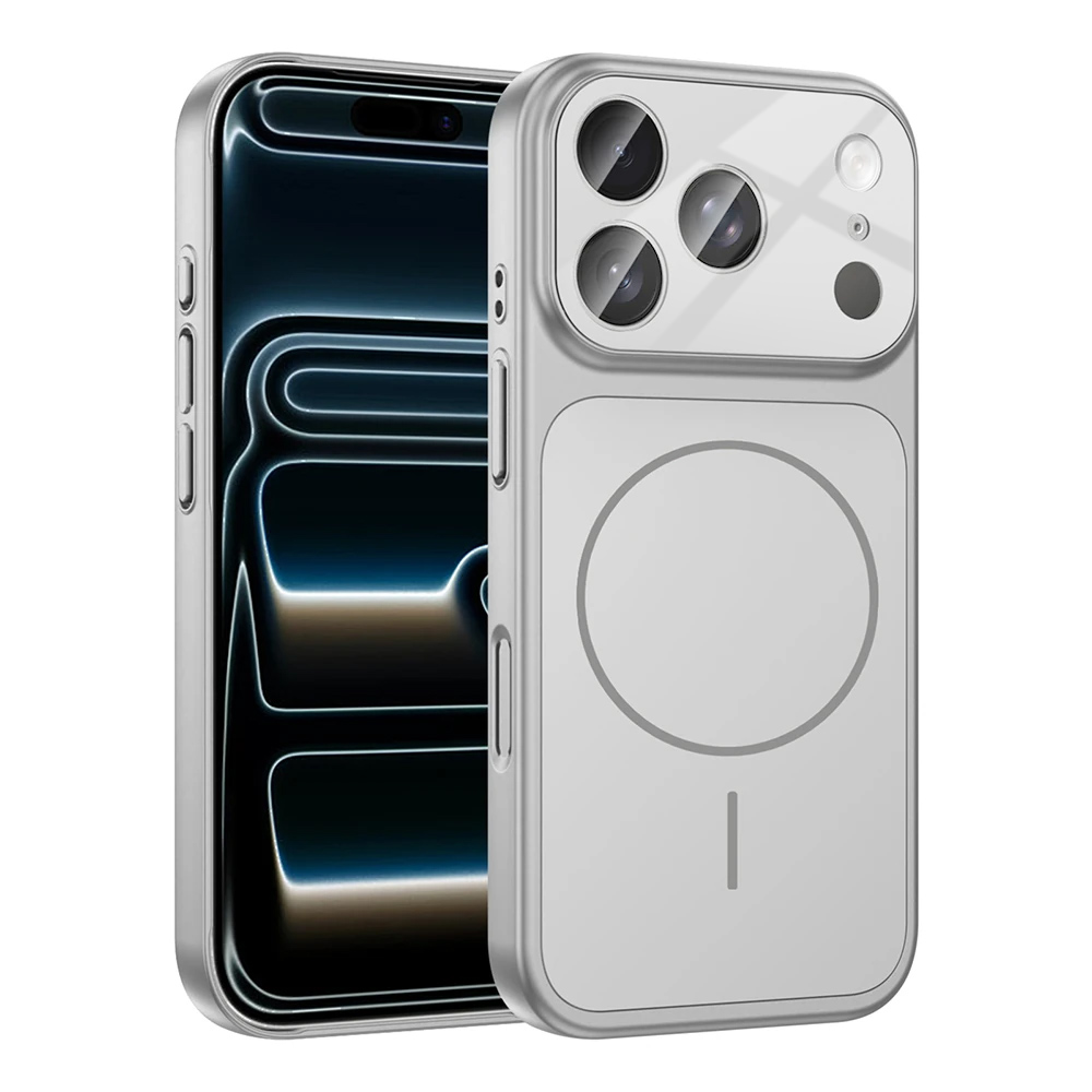 Torbica Magsafe LookLike za iPhone 17 Pro Max 6.9 srebrna