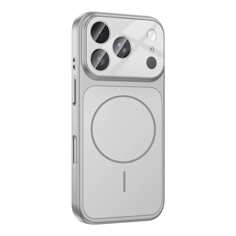 Torbica Magsafe LookLike za iPhone 17 Pro Max 6.9 srebrna