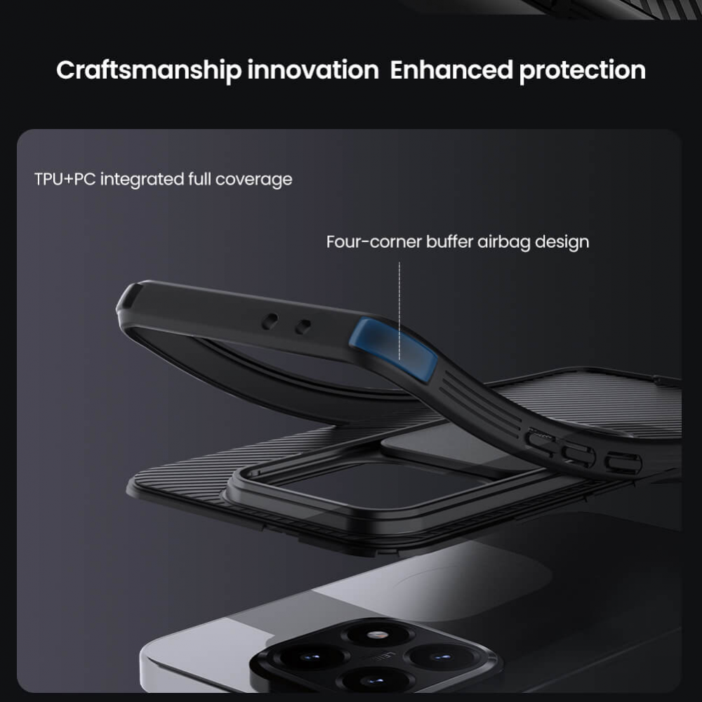 Torbica Nillkin CamShield Pro za Xiaomi 15T crna