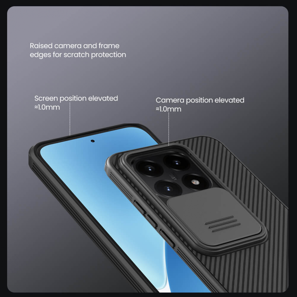 Torbica Nillkin CamShield Pro za Xiaomi 15T crna