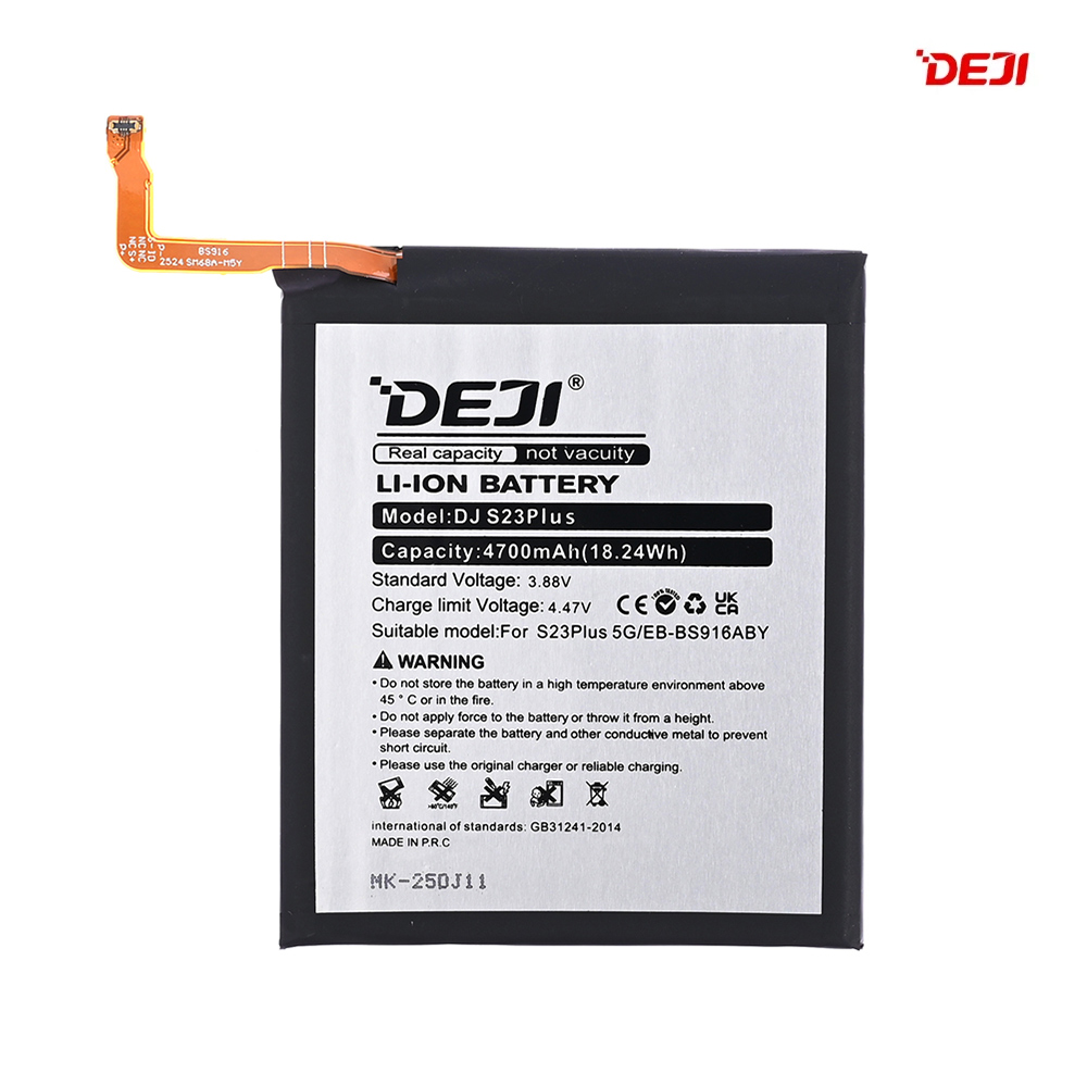 Baterija Deji za Samsung S916B Galaxy S23 Plus (4700mAh) EB-BS916ABY