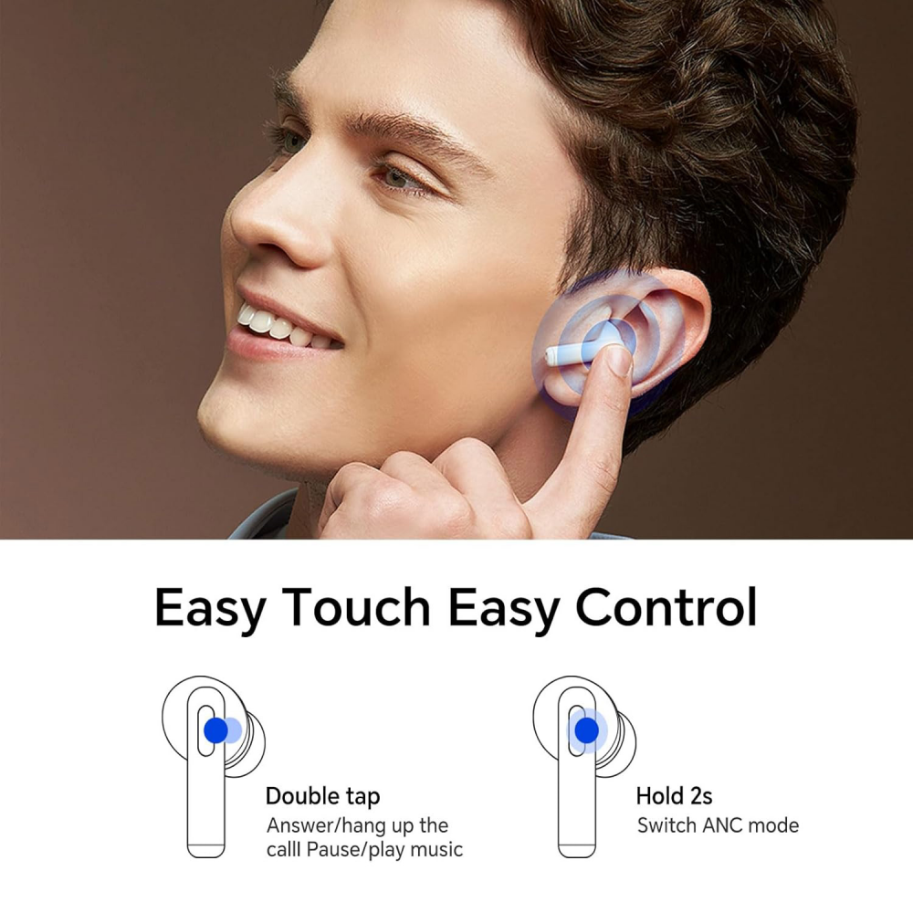 Bluetooth slusalice HONOR CHOICE earbuds X7i bele