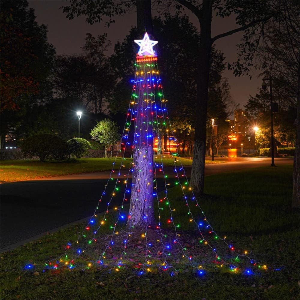 Novogodisnji ukras LED lampice sa zvezdom u boji JWD