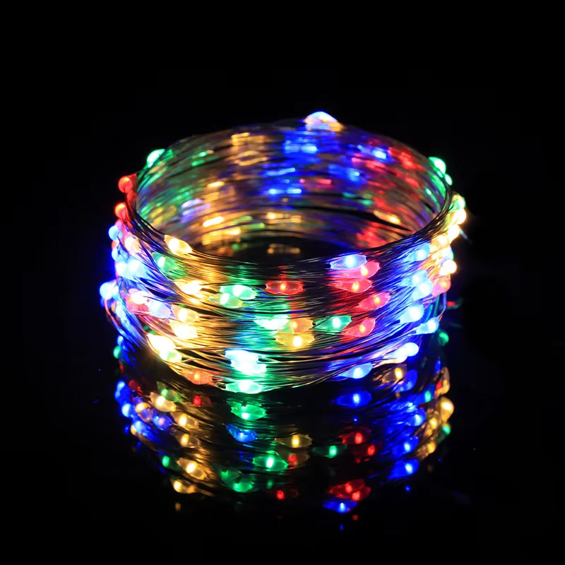 Novogodisnji ukras LED lampice u boji (5m) sa kontrolerom JWD