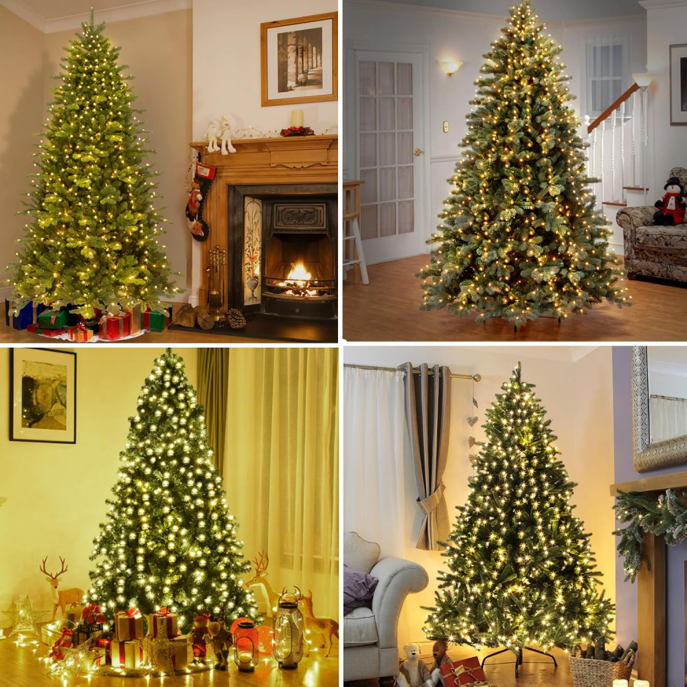 Novogodisnji ukras LED lampice za jelku toplo zute (3m) EL
