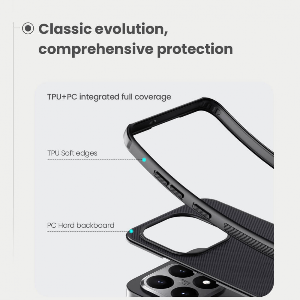 Torbica Nillkin Scrub Pro za Xiaomi 15T crna