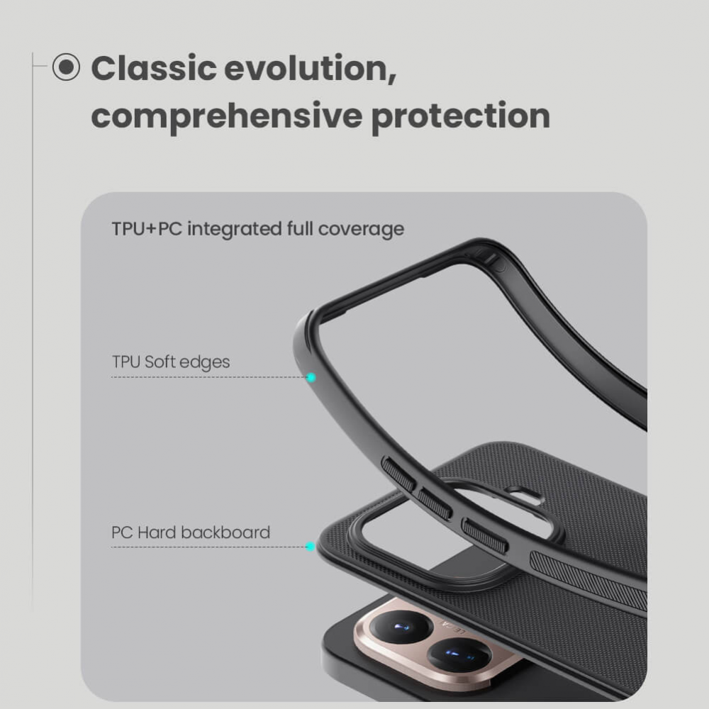 Torbica Nillkin Scrub Pro za Xiaomi 15T Pro crna