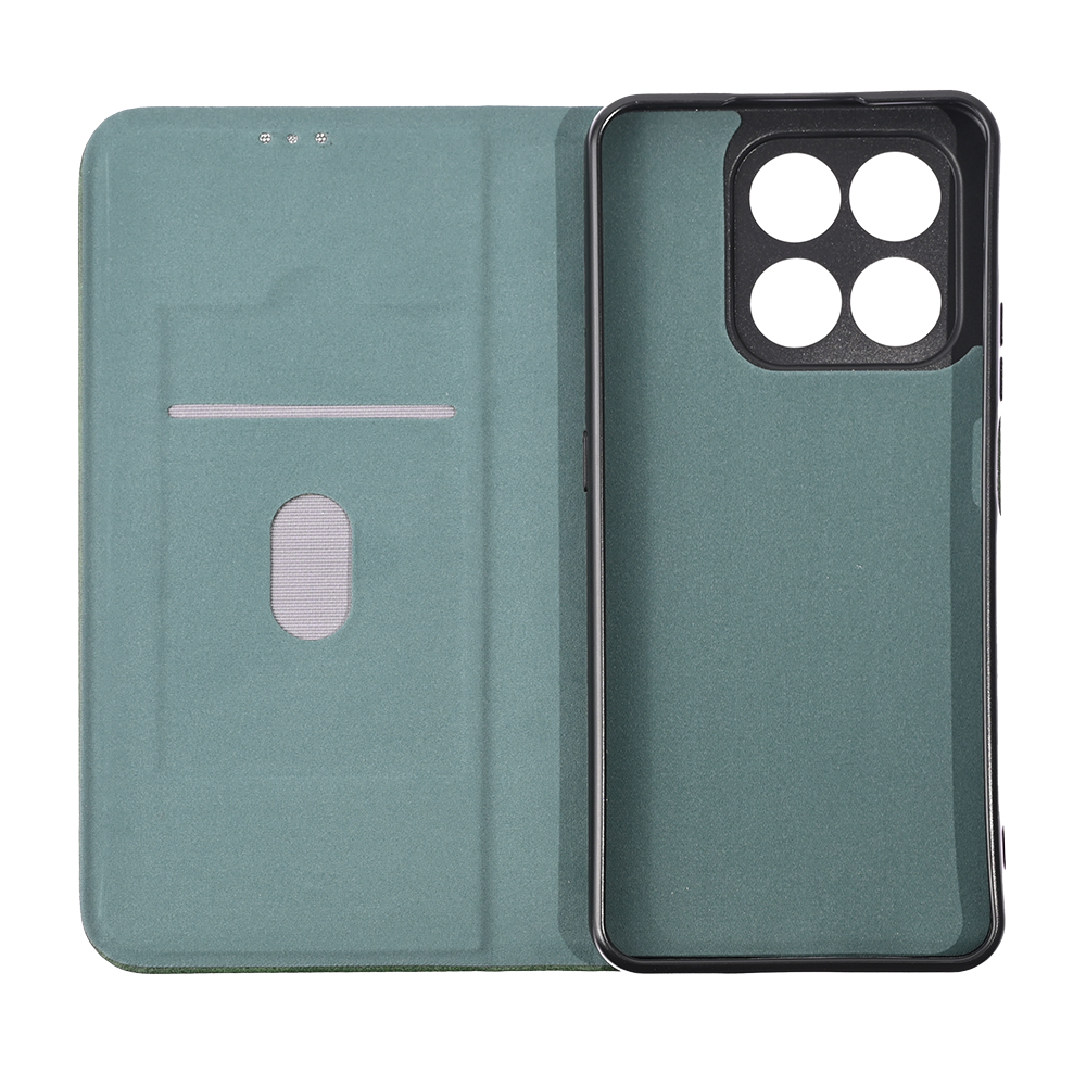 Torbica Teracell Elegant Flip za Honor X7d 4G/400 Smart 5G tamno zelena