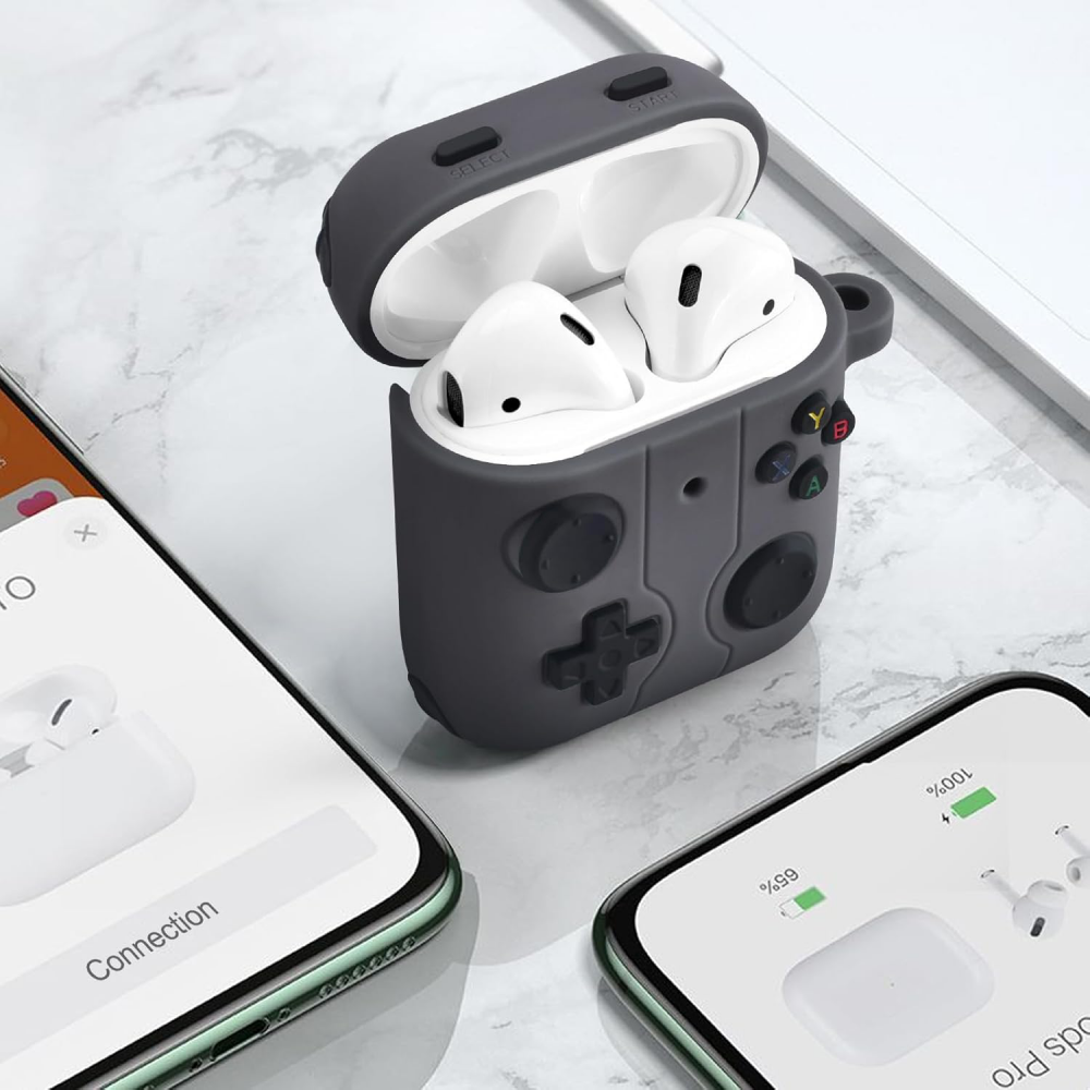 Torbica za Airpods 1/2 Game siva