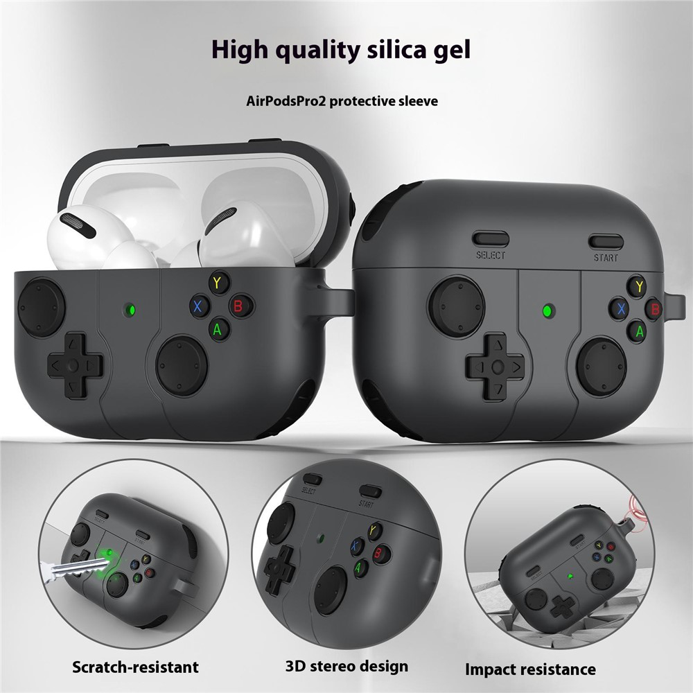 Torbica za Airpods Pro/Pro 2 Game siva