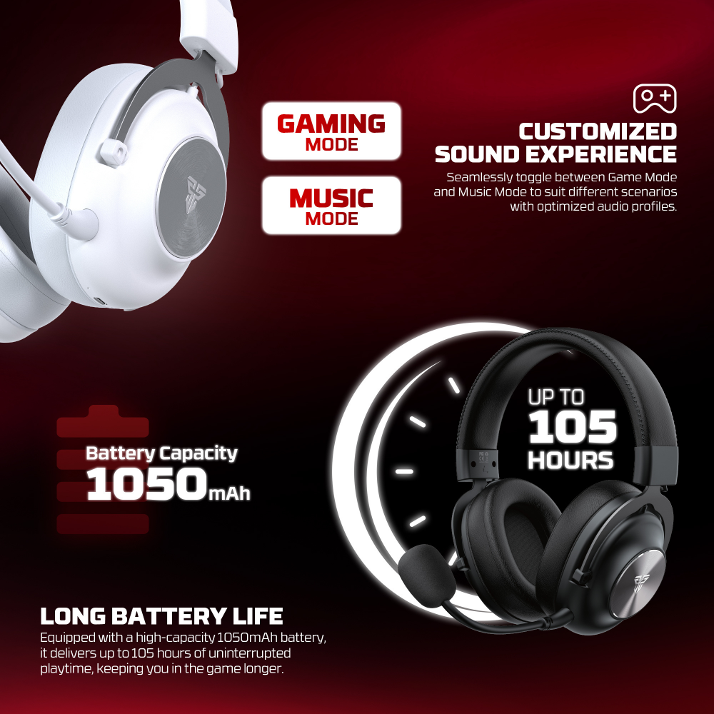 Bluetooth slusalice Fantech Stellar WHG05 bele