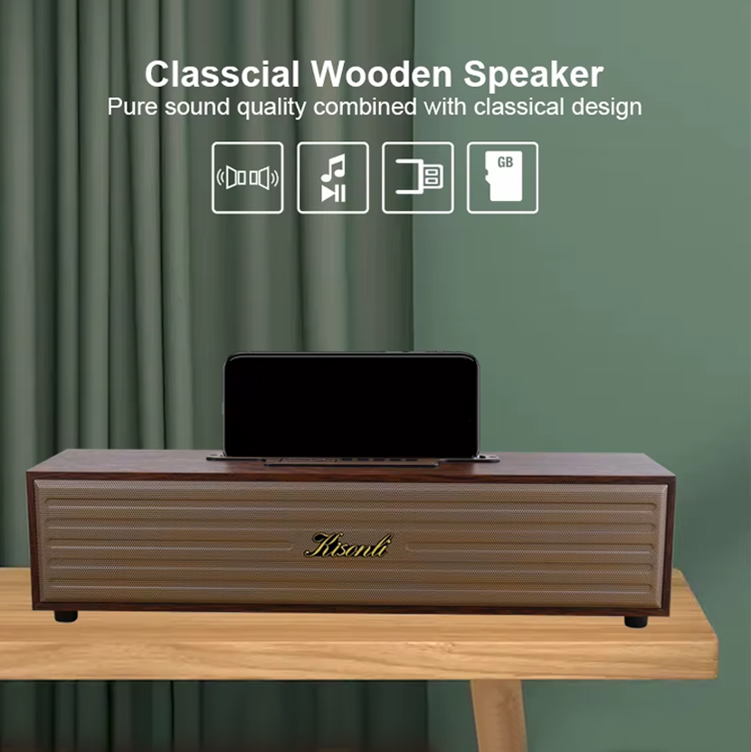 Bluetooth zvucnik Kisonli G11a svetlo braon