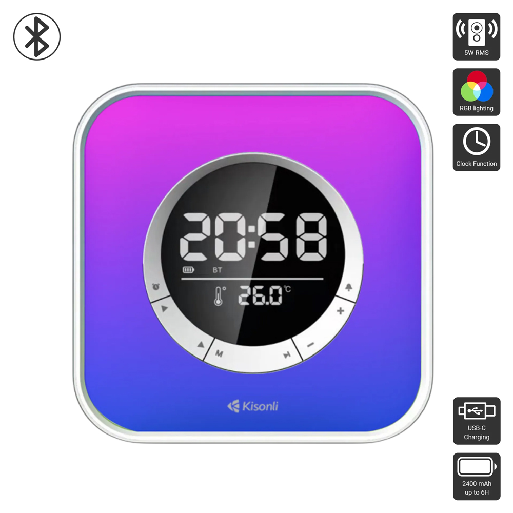 Bluetooth zvucnik Kisonli Q6a 5W beli