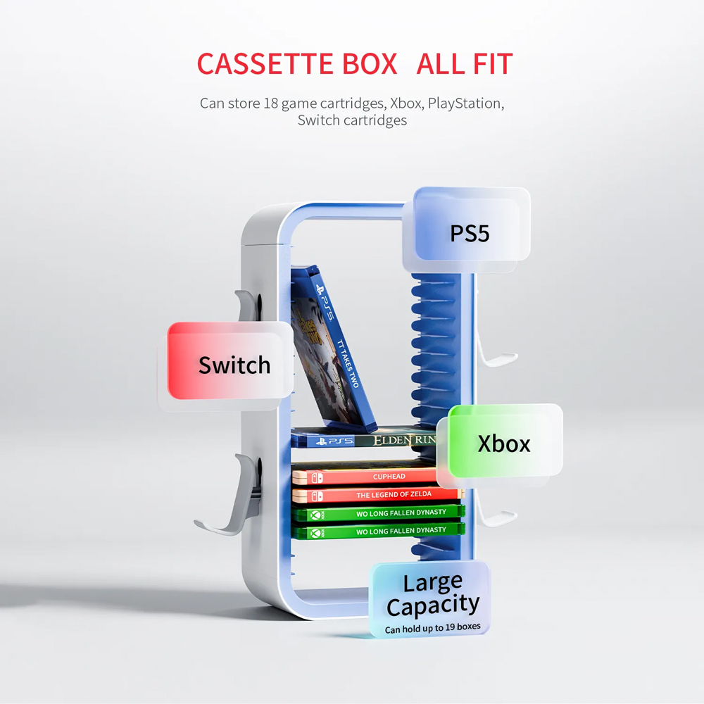 LinYuvo KP06 set za PS5 crno beli