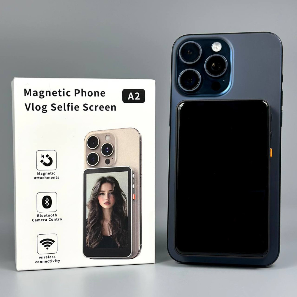 Selfie monitor magnetic A2 srebrni