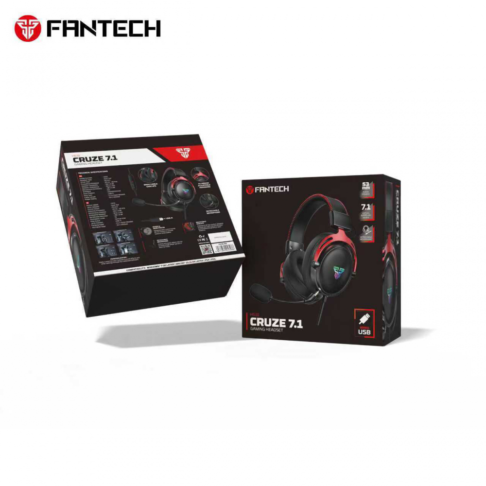Slusalice Gaming Fantech HG31 Cruze 7.1 crne
