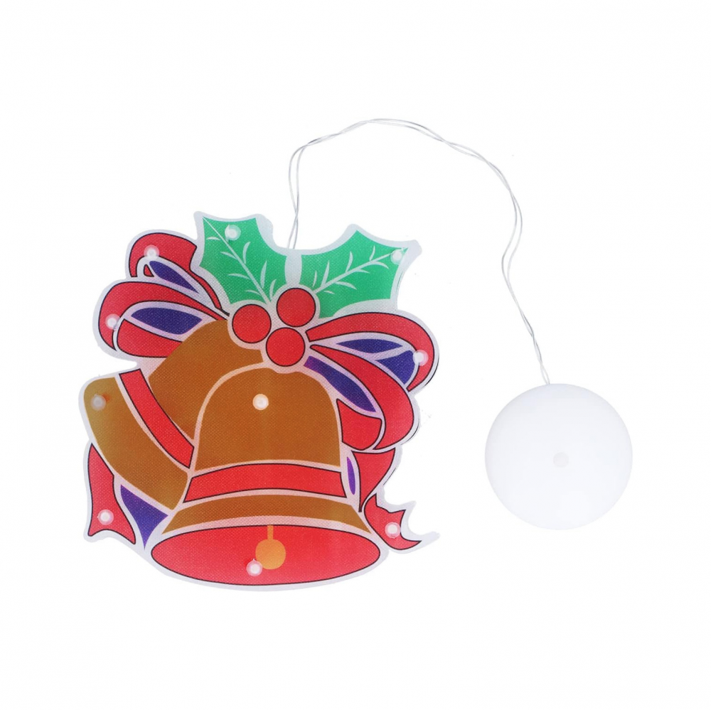 Novogodisnji ukras LED (16.5cm*18cm)  zvonce EL