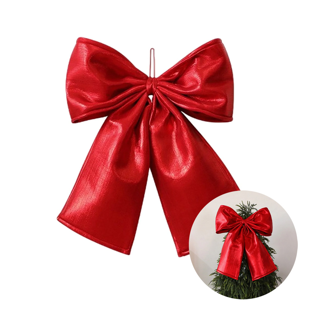 Novogodisnji ukras masna za jelku (30cm*40cm) crvena JWD