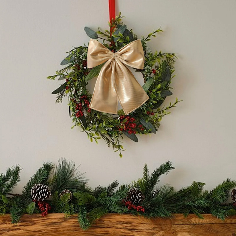 Novogodisnji ukras masna za jelku (30cm*40cm) zlatna JWD