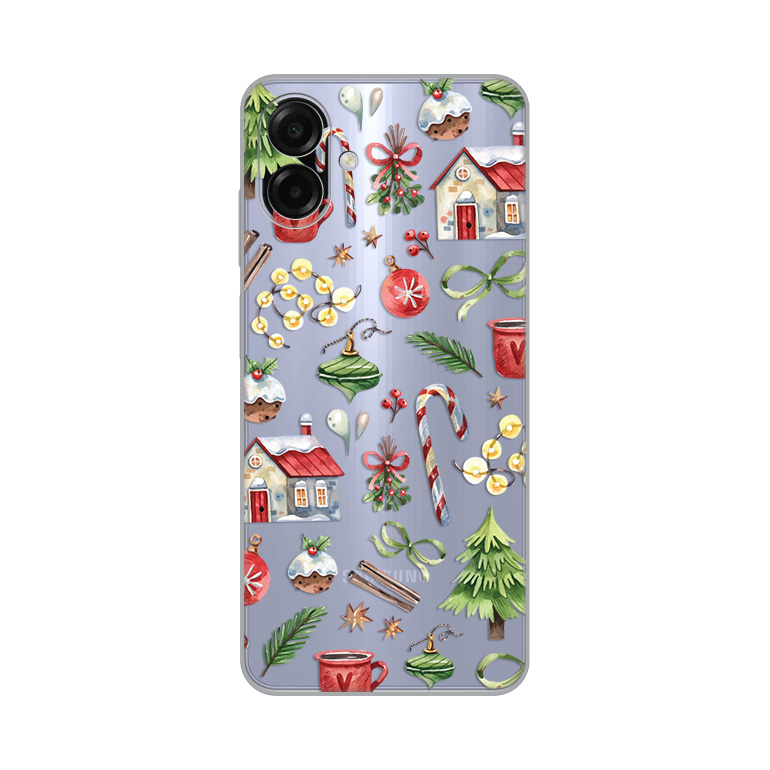 Torbica Silikonska Print Skin za Samsung A075F Galaxy A07 Winter Spirit