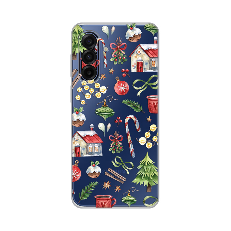 Torbica Silikonska Print Skin za Samsung A175F Galaxy A17 Winter Spirit