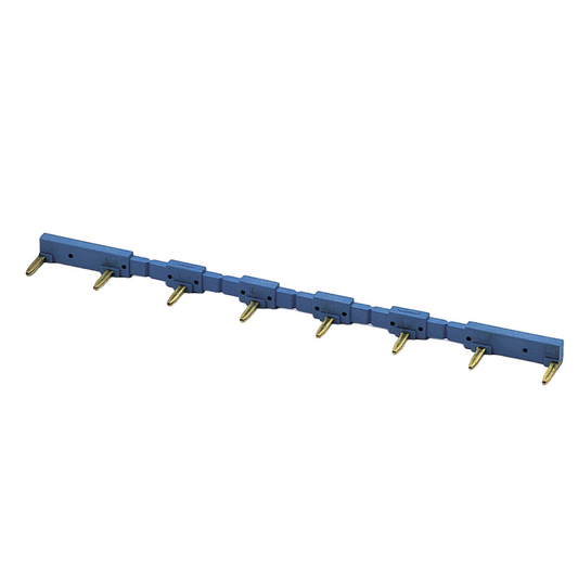 8-pinski kratkospojnik za mini releje, plavi 095.18