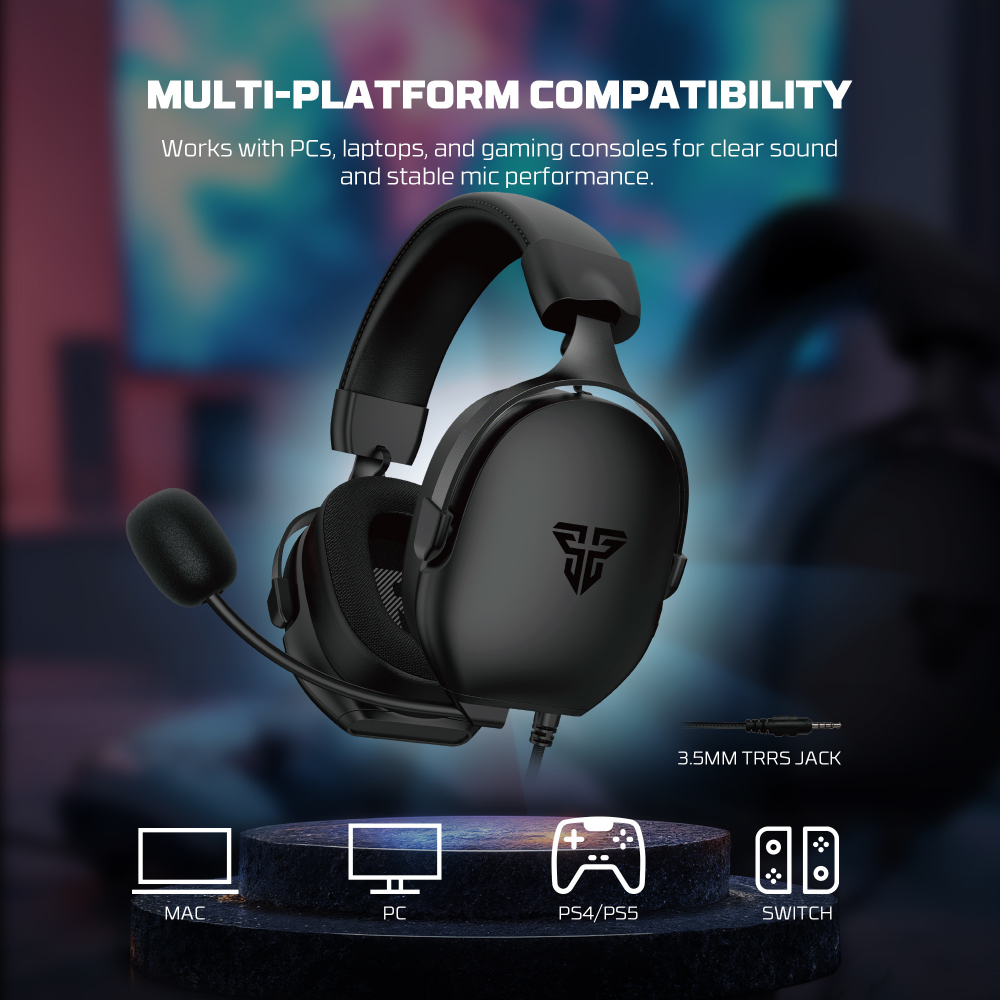 Slusalice Gaming Fantech MH92 Carbon crne