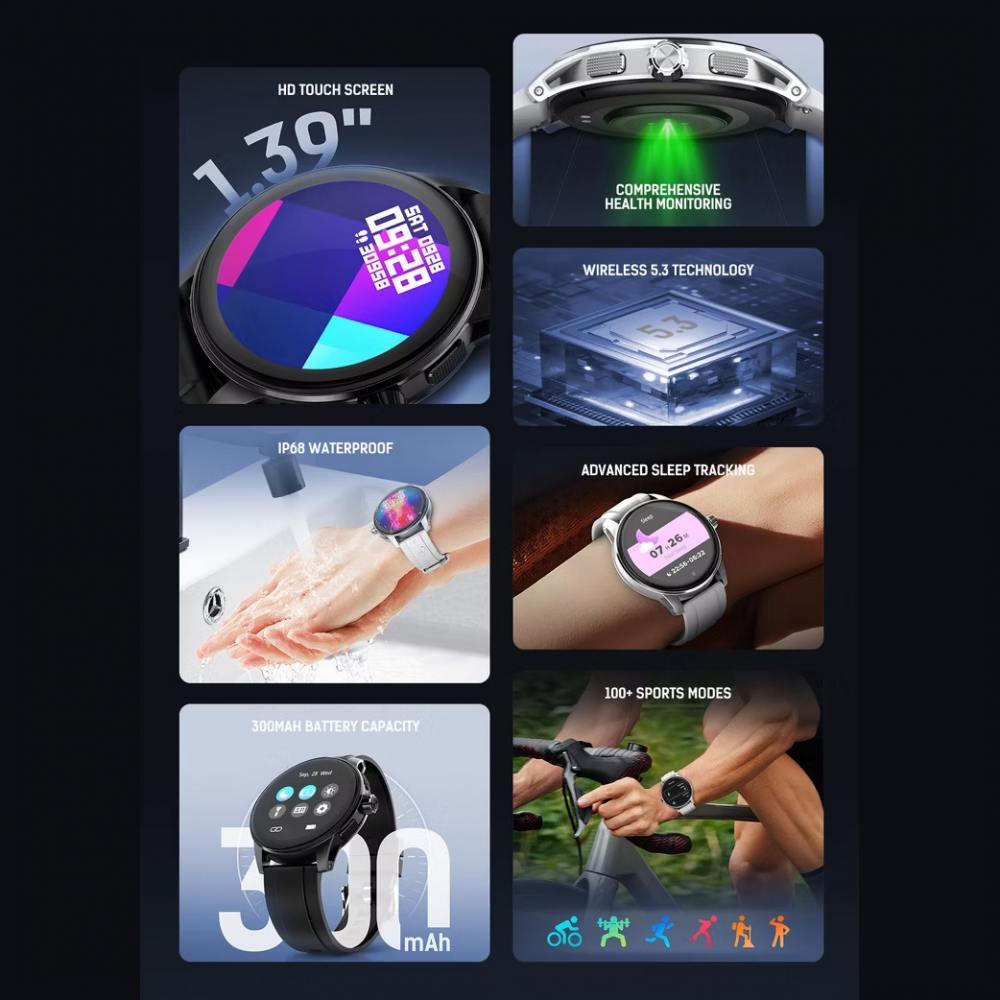 Smart Watch LDNIO SW05 crni