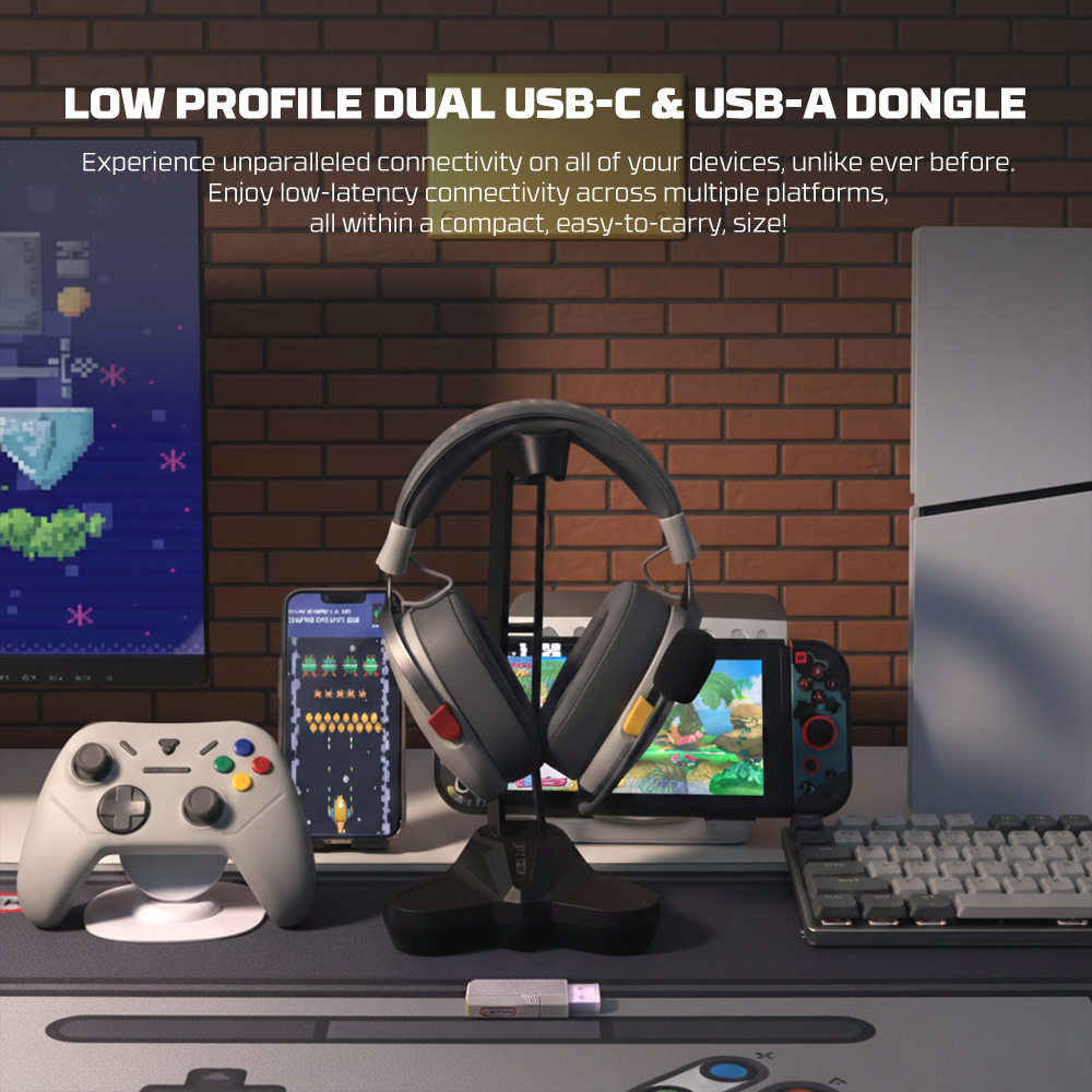 Bluetooth slusalice Fantech Carbon Pro WHG06 sive