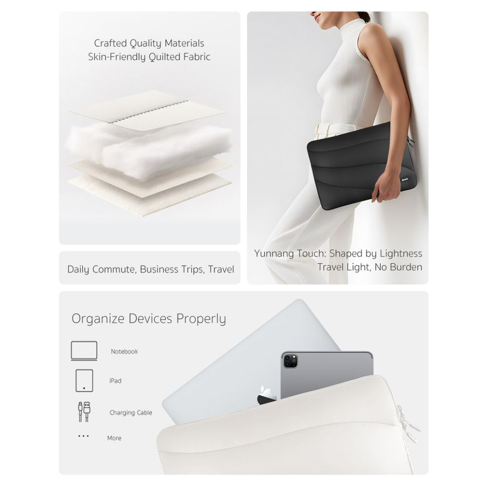 Torba za laptop Coteci MB-072 15-16 inch crna