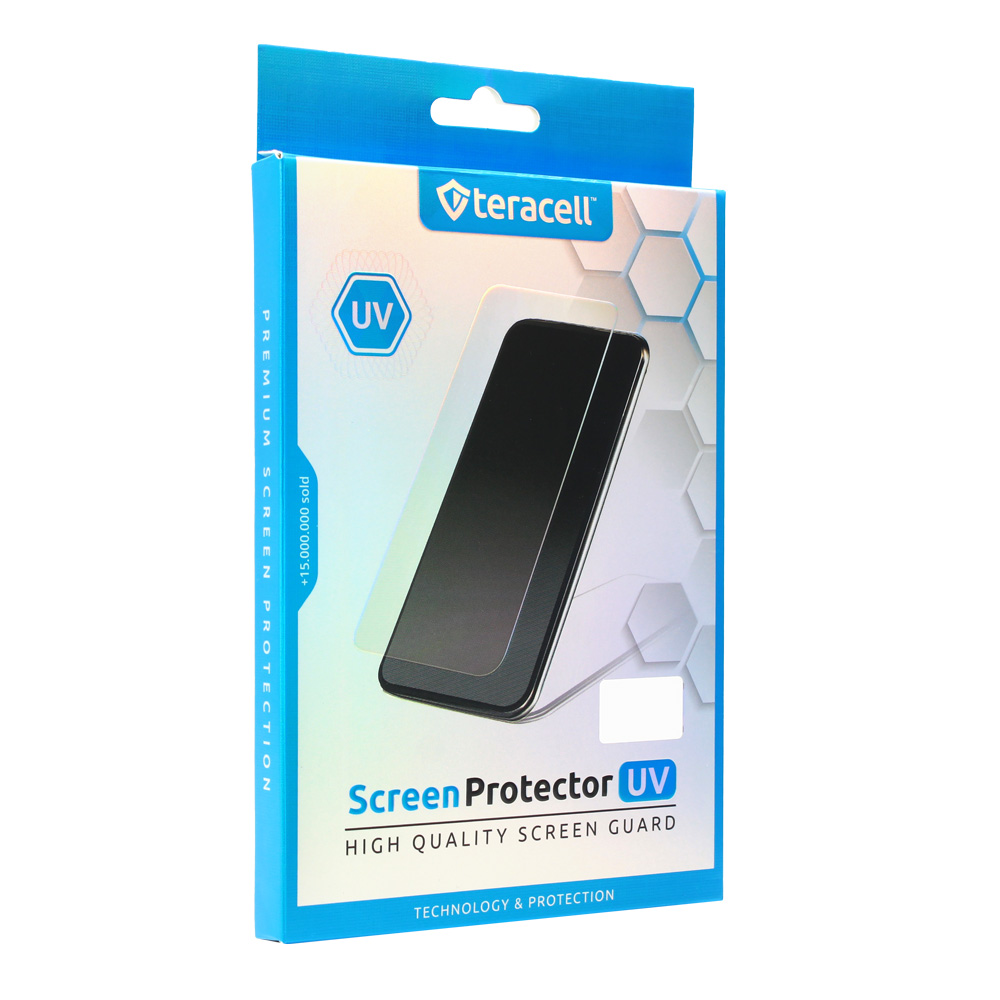 Zastitno staklo Tempered Glass Premium UV Glue Full Cover + Lampa za Honor Magic 8 Pro