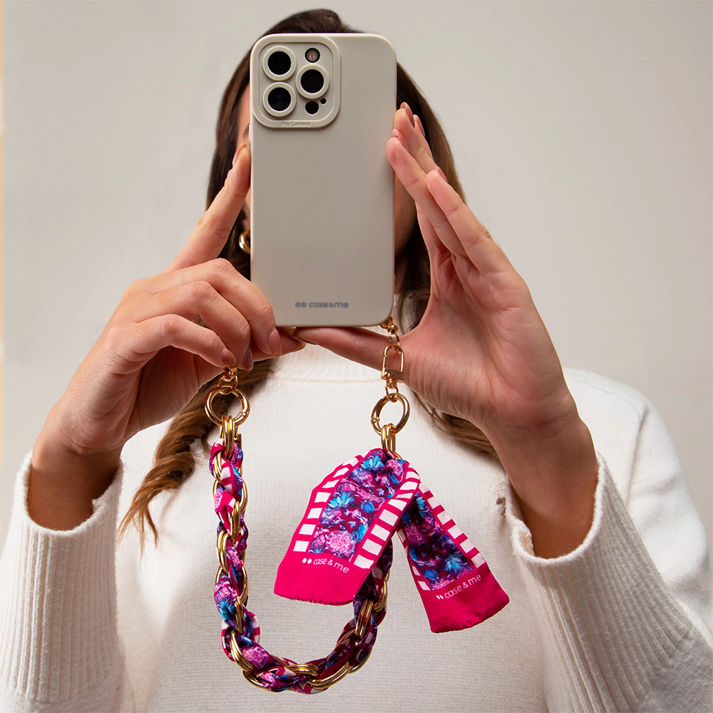 Torbica CASE&ME sa maramom za Iphone 14 Pro 6.1 bez