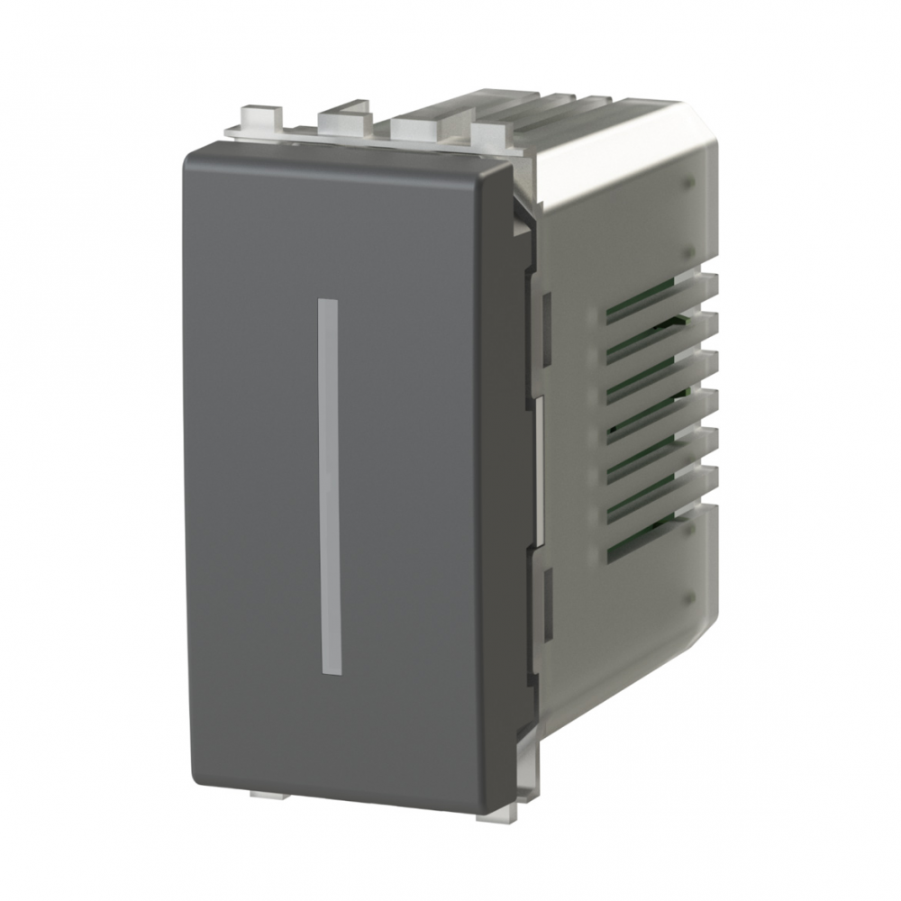 Multifunkcionalni smart prekidac Vimar Arke crna 4B.CU1S.V19