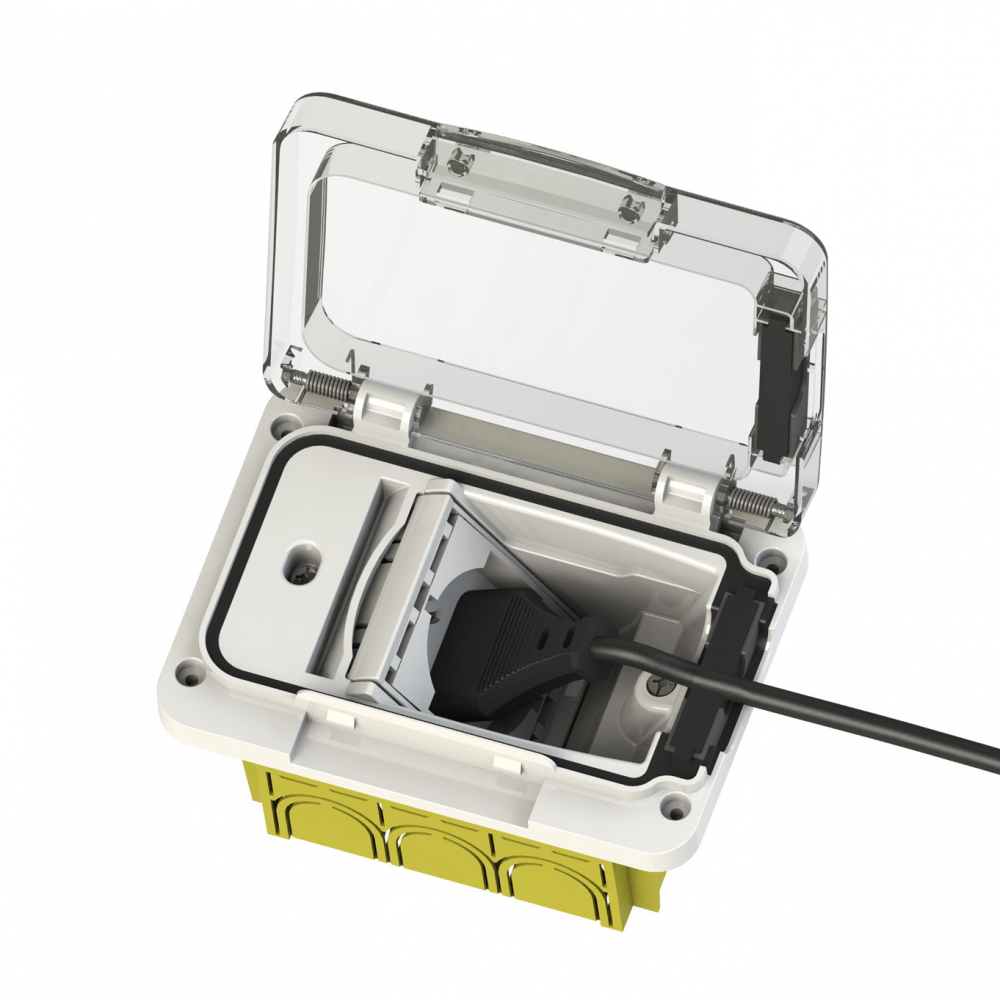 WIDE IP55 kutija 3M sa suko uticnicom 4B.W.01.015