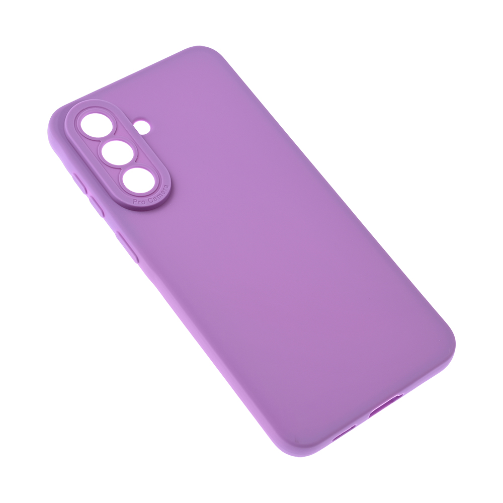 Torbica Silikon Pro Camera za Samsung A576B Galaxy A57 5G ljubicasta