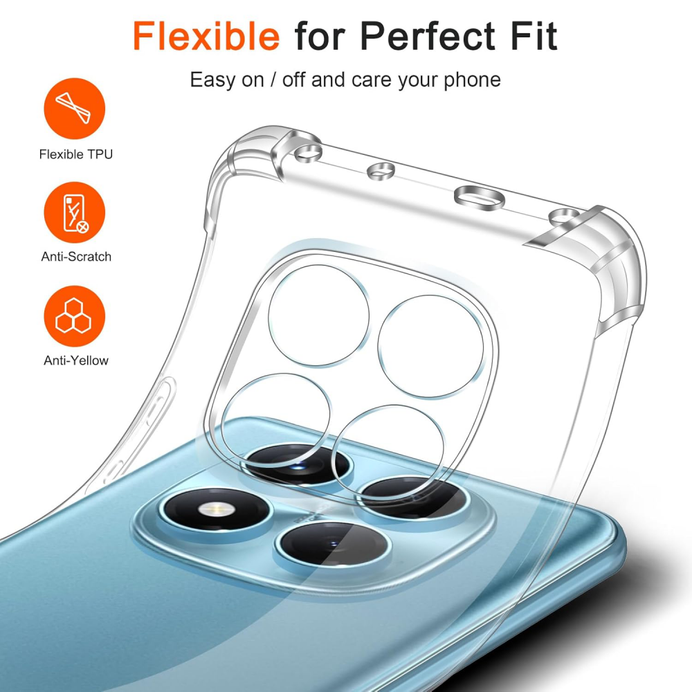 Torbica Transparent ice Cube za Xiaomi Redmi Note 15 Pro 5G (EU)