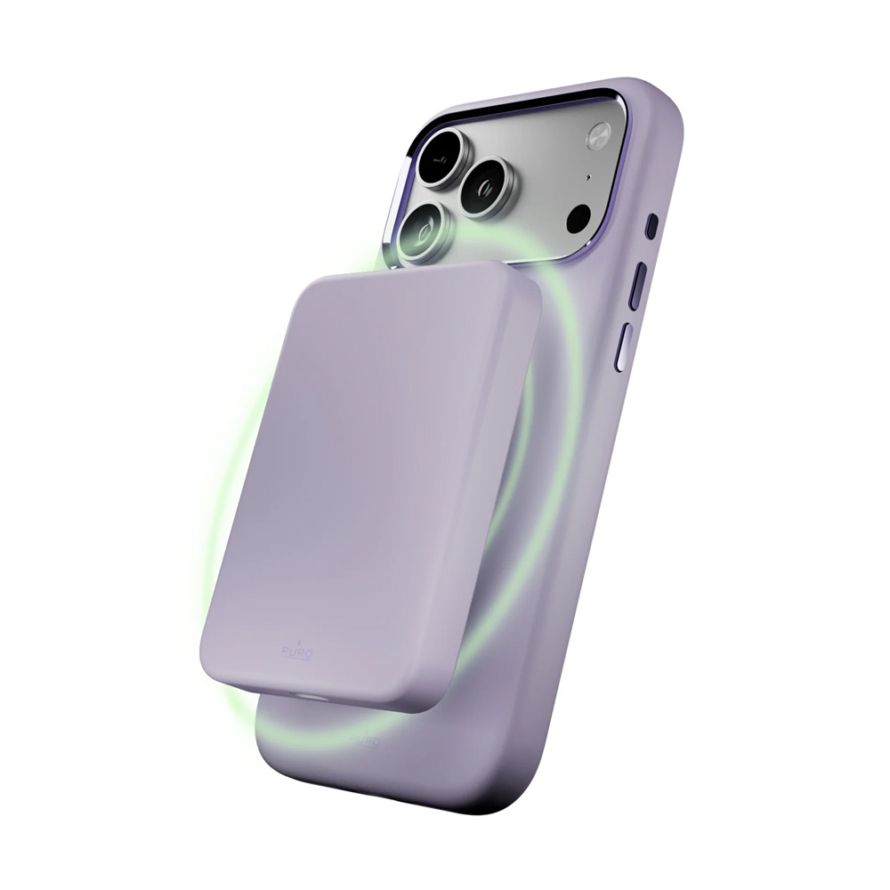 Torbica Puro ICON MAG PRO za iPhone 17 Pro Max 6.9 ljubicasta