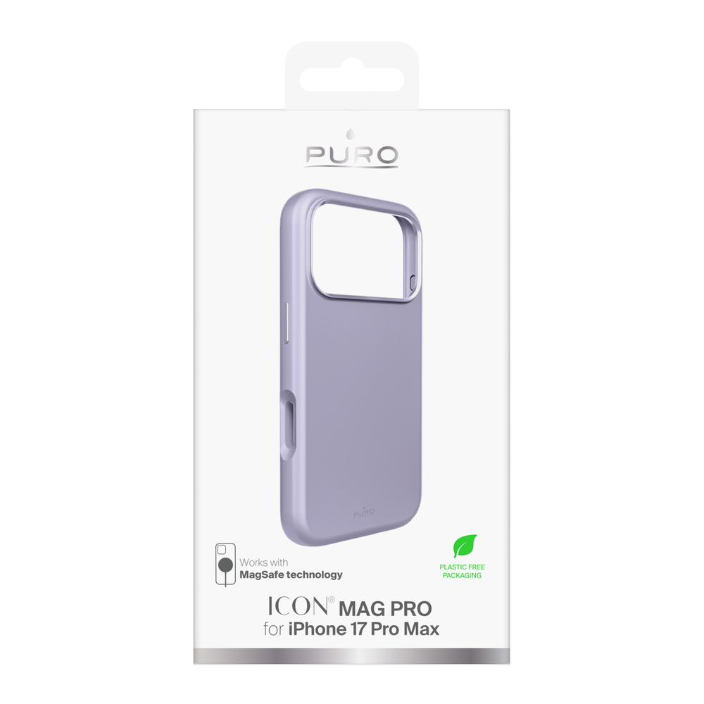 Torbica Puro ICON MAG PRO za iPhone 17 Pro Max 6.9 ljubicasta