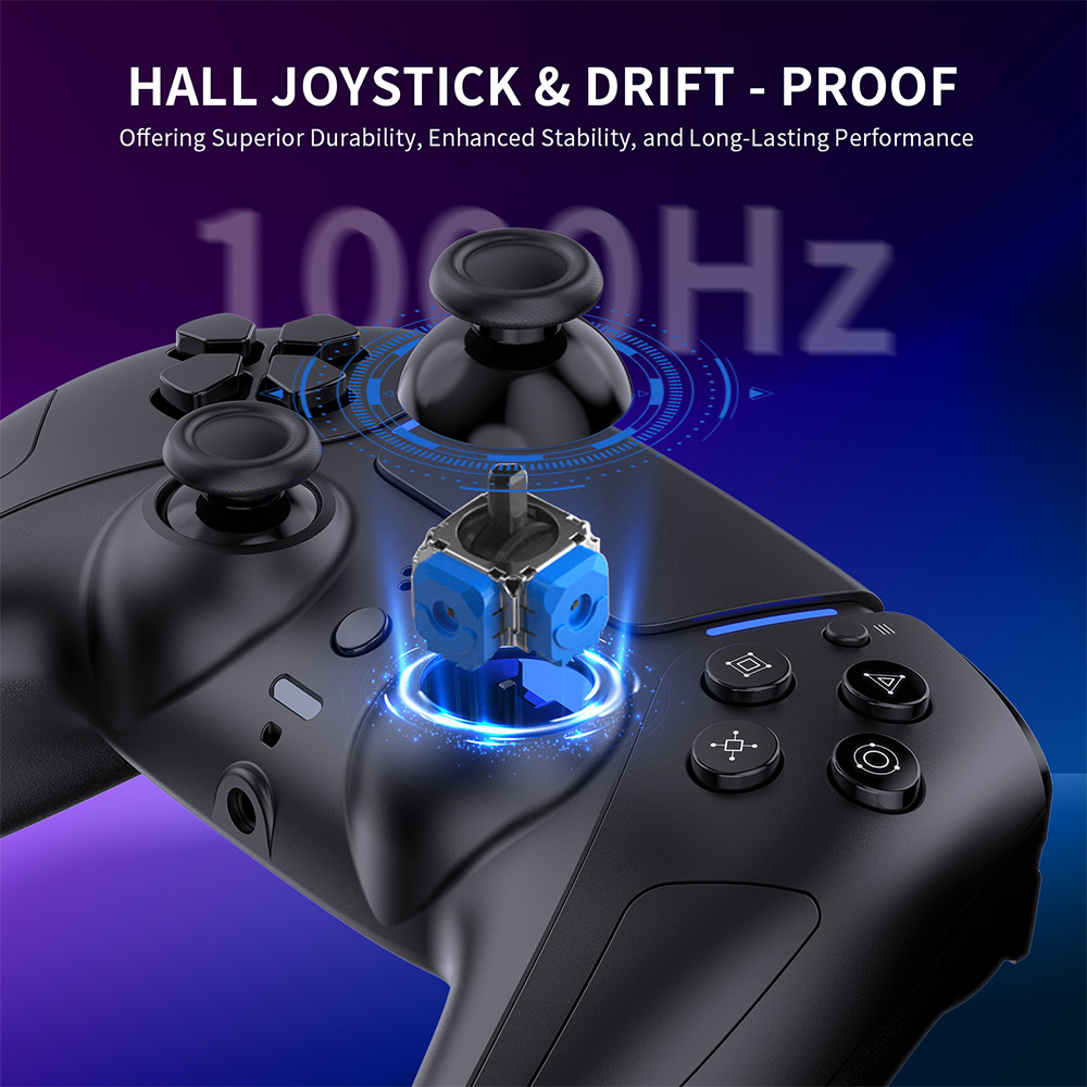 Joypad PS5 custom black