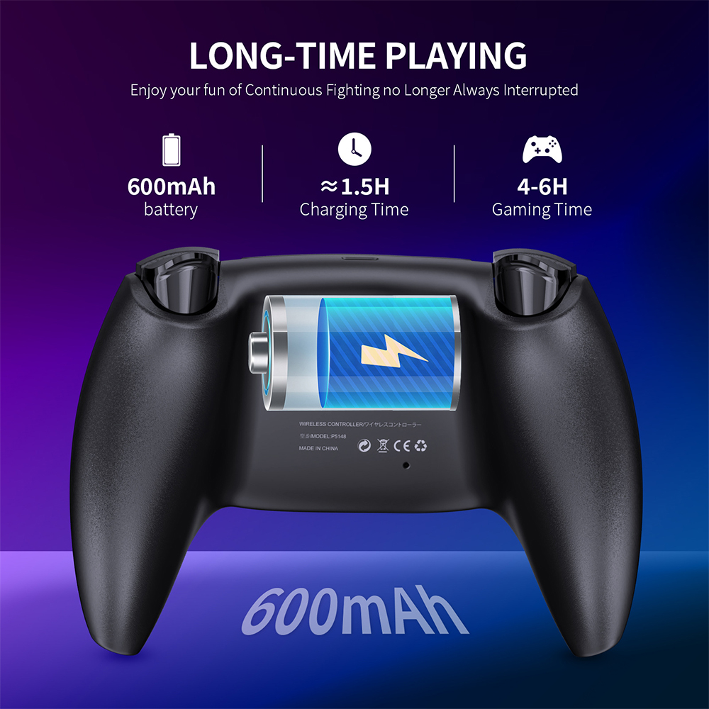 Joypad PS5 custom black