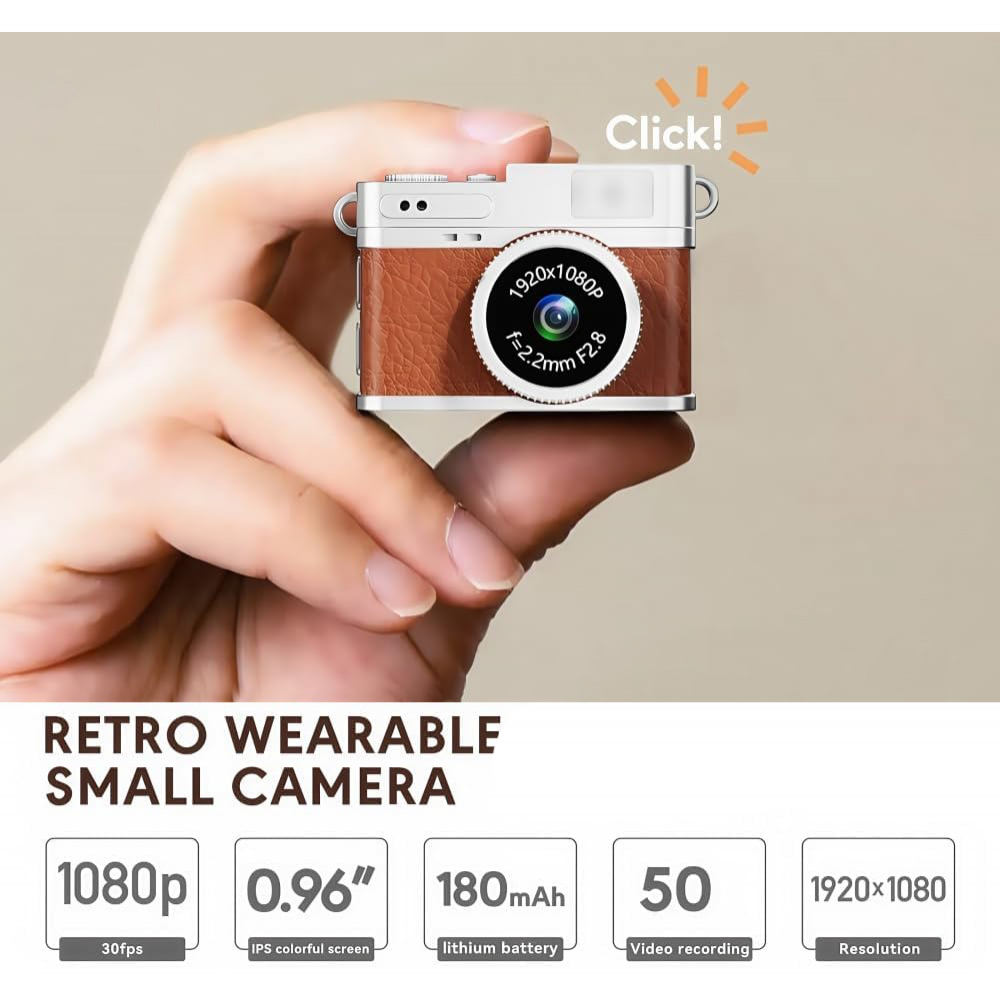 Mini kamera G1 32GB braon