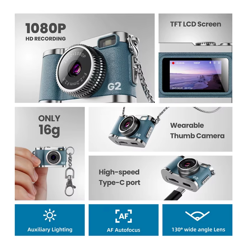 Mini kamera G2 32GB crna