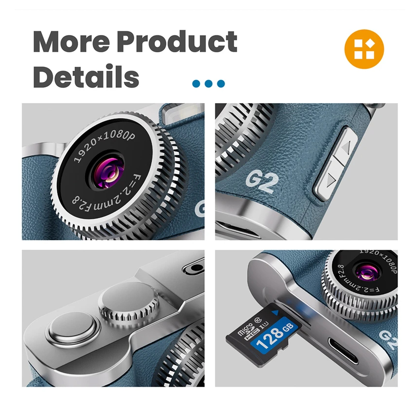 Mini kamera G2 32GB crna