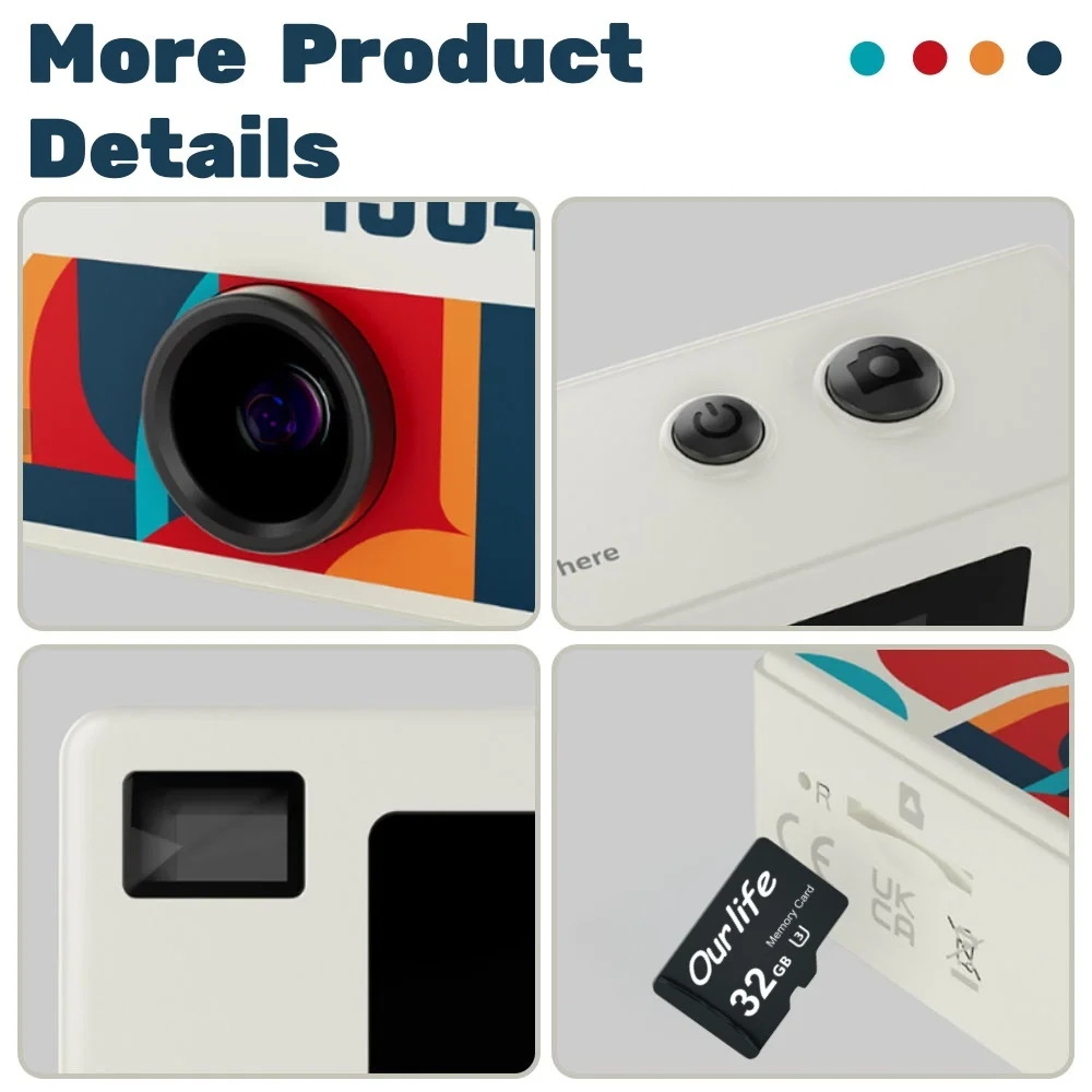 Mini kamera G6 32GB crvena