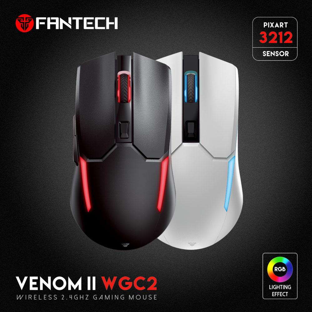 Mis Wireless Gaming Fantech WGC2 Venom II Vibe beli