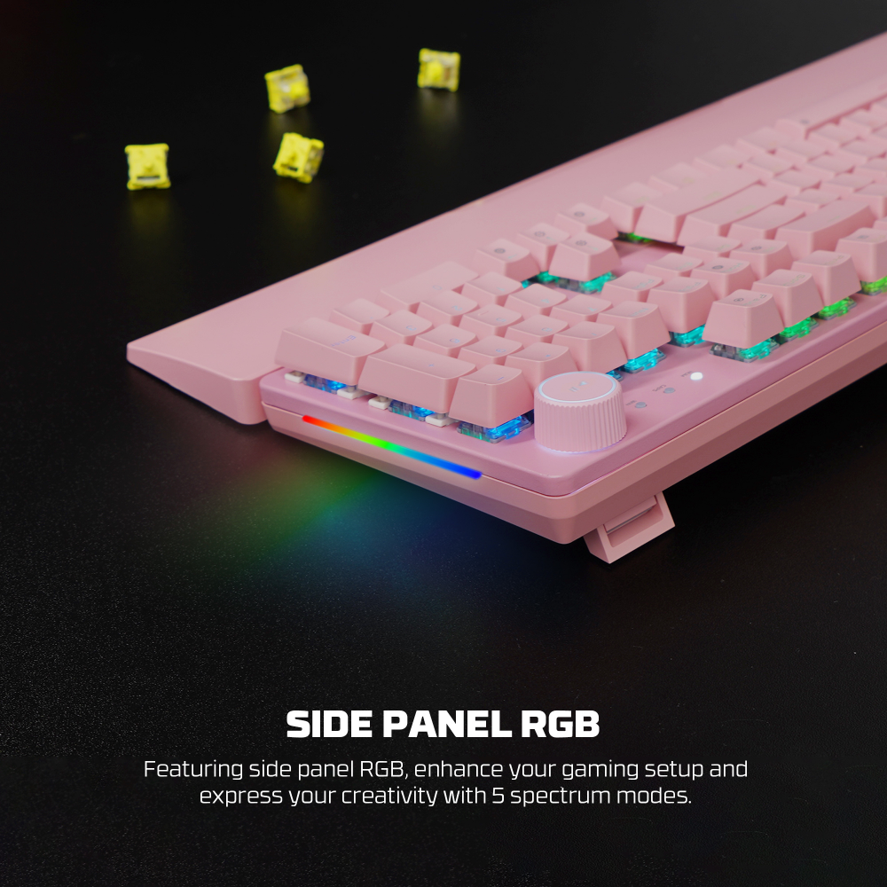 Tastatura Mehanicka Gaming Fantech MK894 RGB Maxpower II crna (speed grey switch)