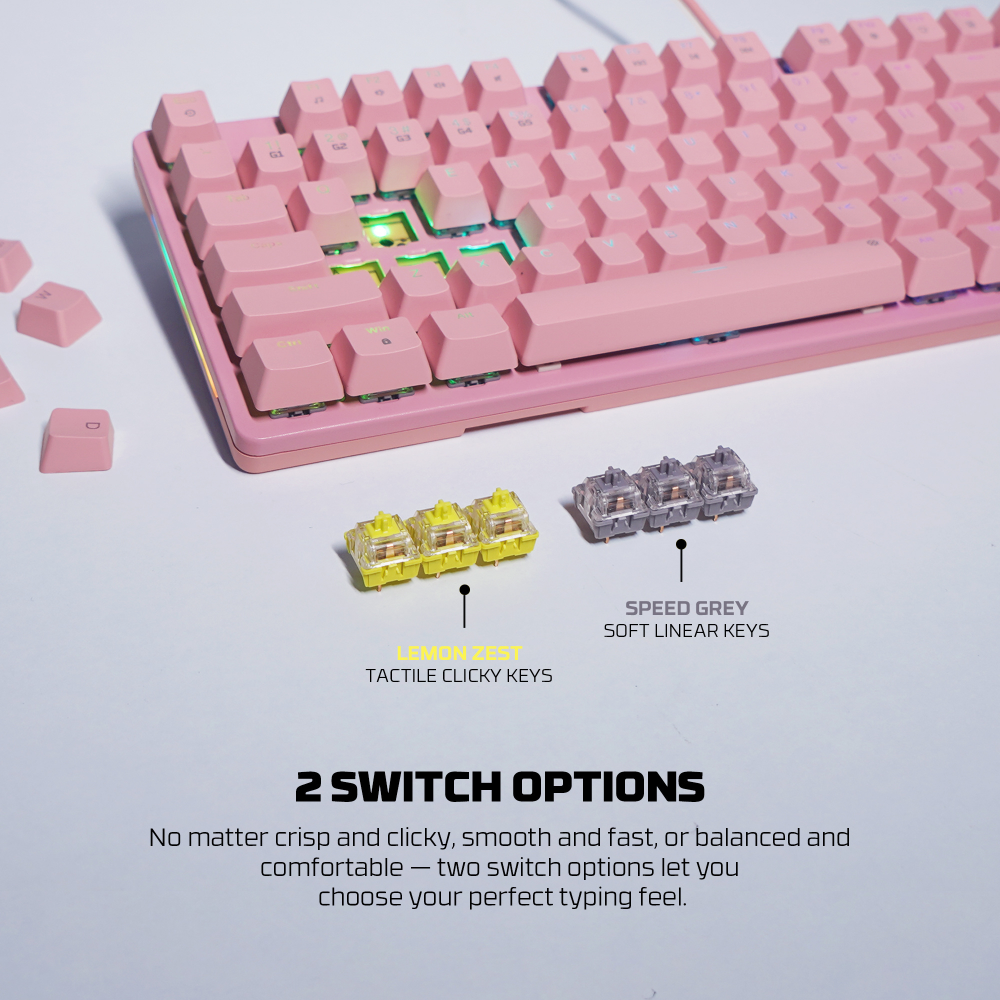 Tastatura Mehanicka Gaming Fantech MK894 RGB Maxpower II crna (speed grey switch)