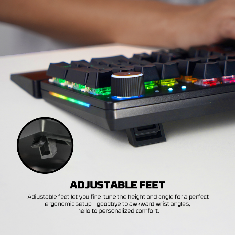 Tastatura Mehanicka Gaming Fantech MK894 RGB Maxpower II sakura (speed grey switch)